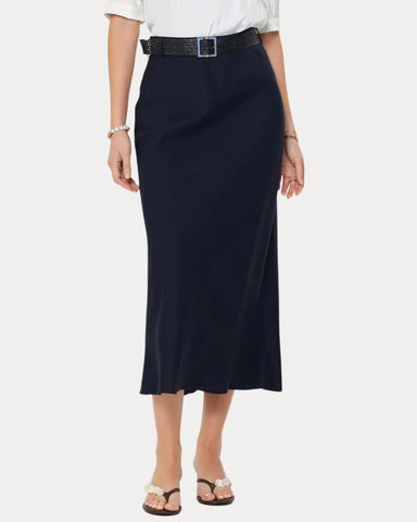 Linen Midi Skirt
