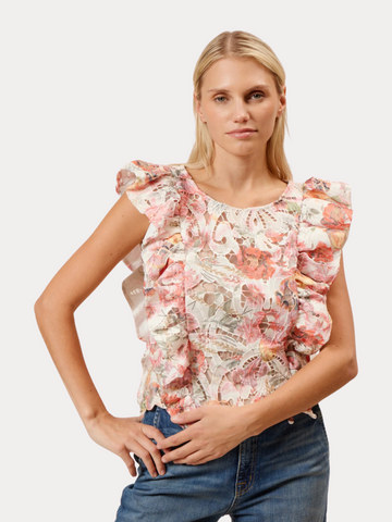 Fumi Ruffle Top
