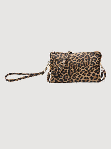 Riley Leopard Crossbody