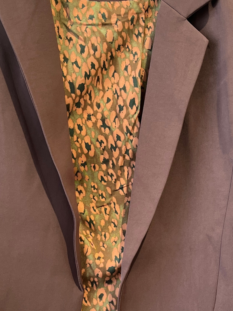 Shirred Sleeve Blazer Espresso