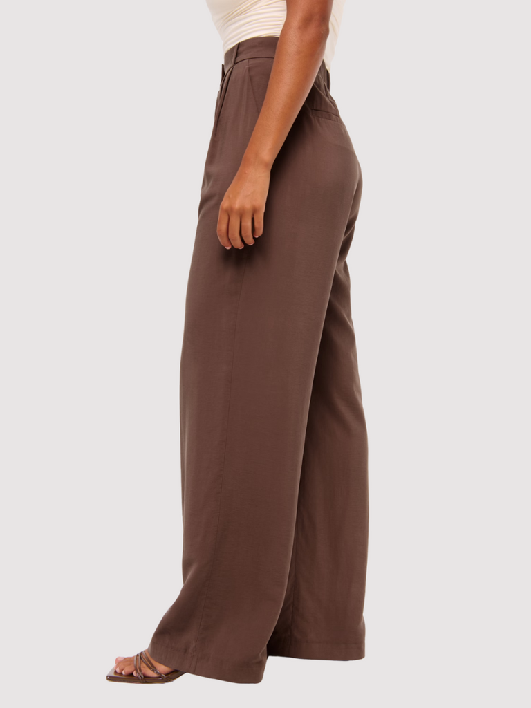 Wide Leg Trouser Espresso