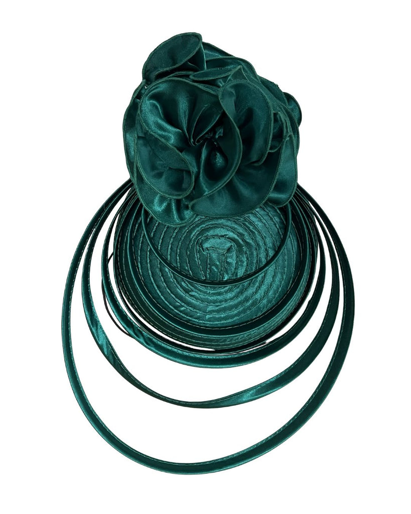 Emerald Goddess Fascinator