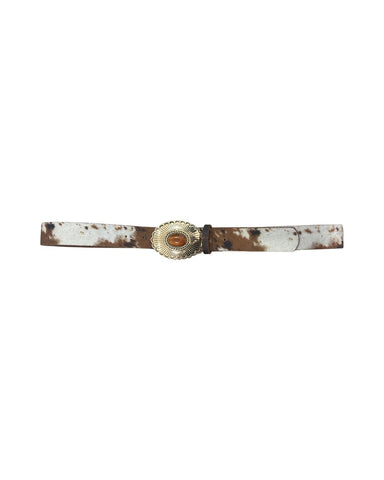 Cowhide Western Belt