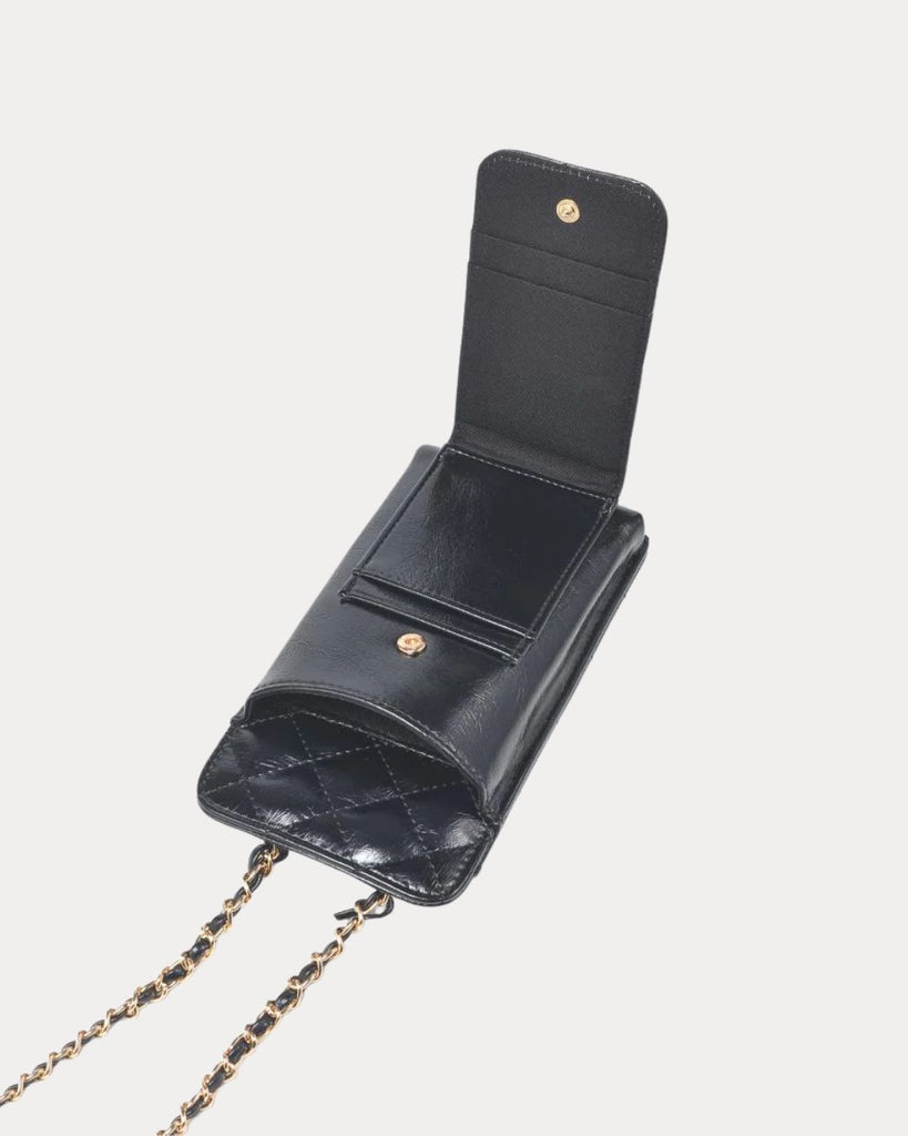 Brianna Cell Phone Crossbody Black