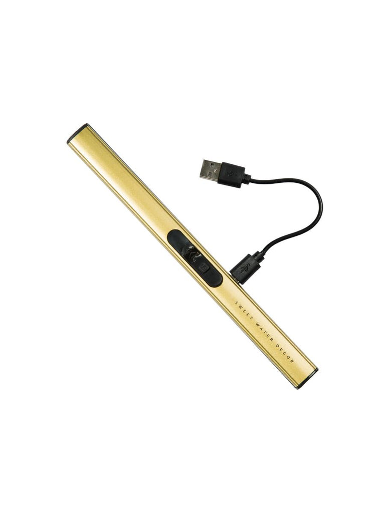 Gold Rechargeable Electric Lighter