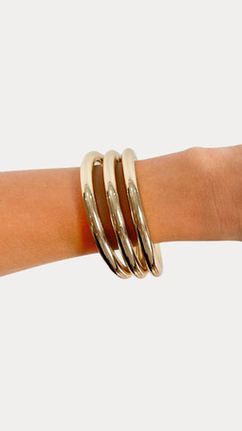 Tube Bangle Set
