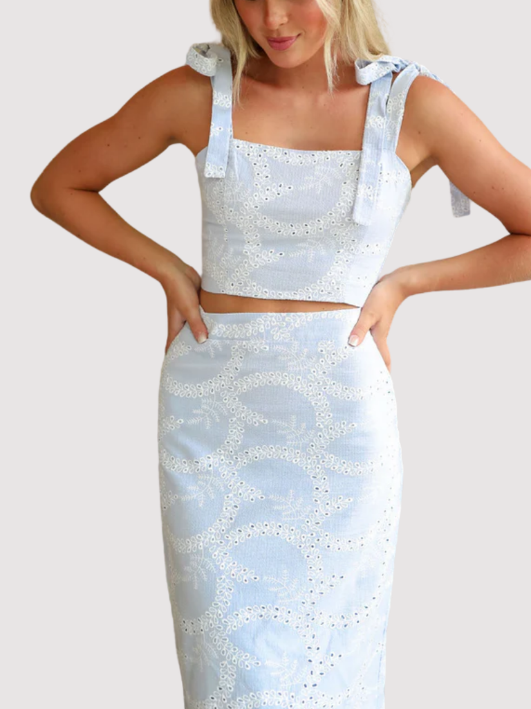 Sunny Poise Crop Top