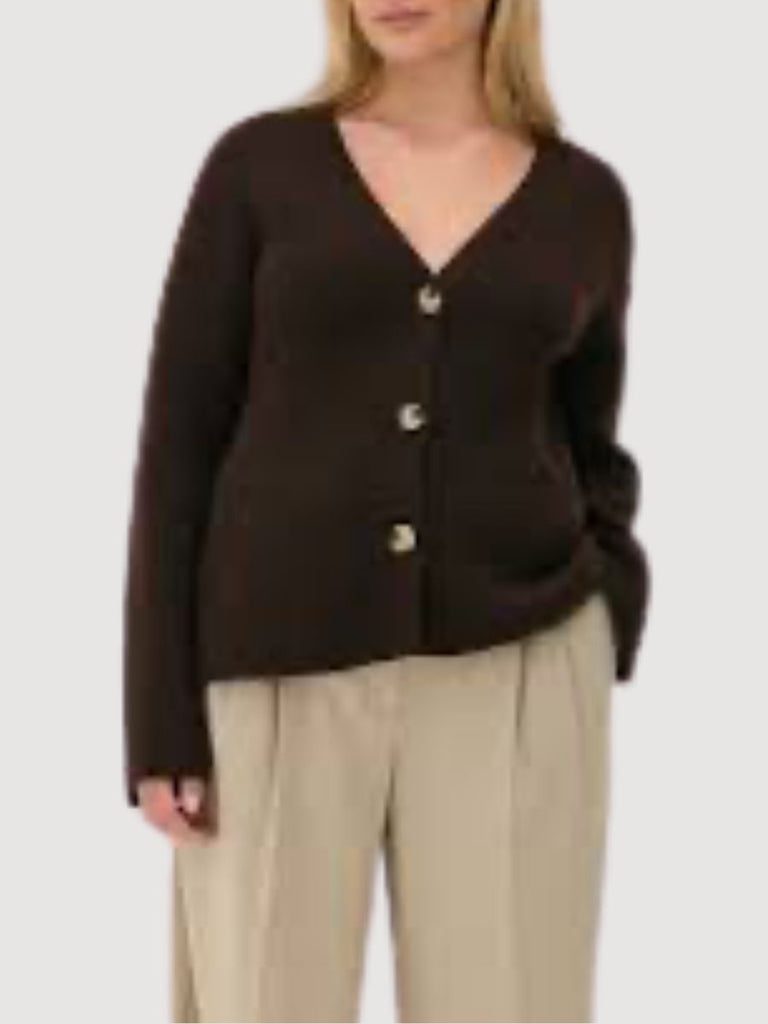 Cozy Cardigan Chocolate