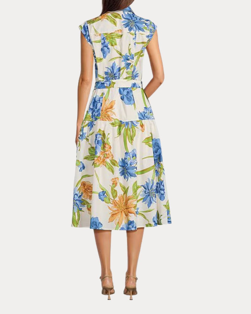 Collard Floral Midi