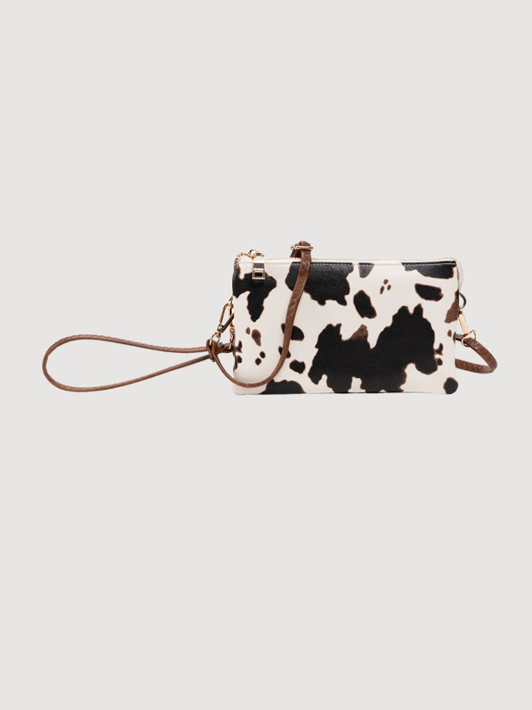 Riley Cow Crossbody