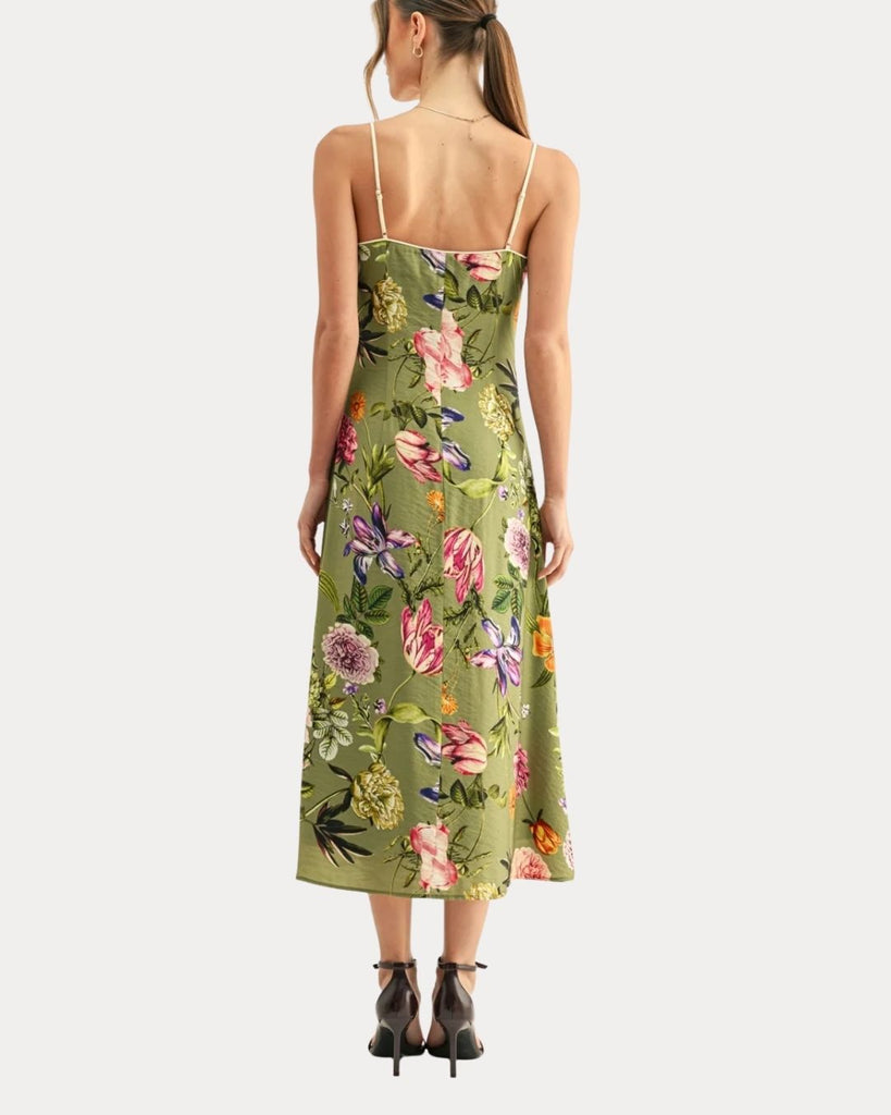 Arias Midi Olive Floral
