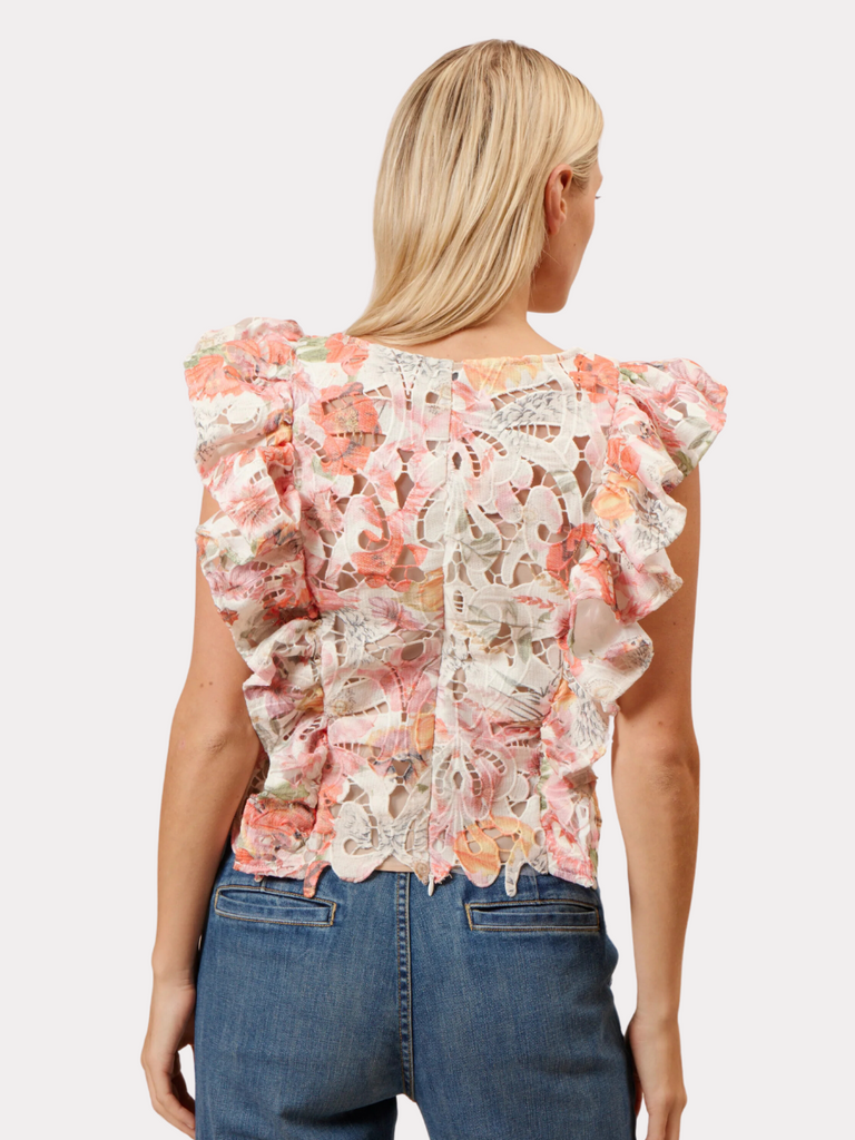 Fumi Ruffle Top