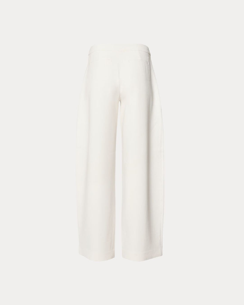 Ivory Crop Trouser