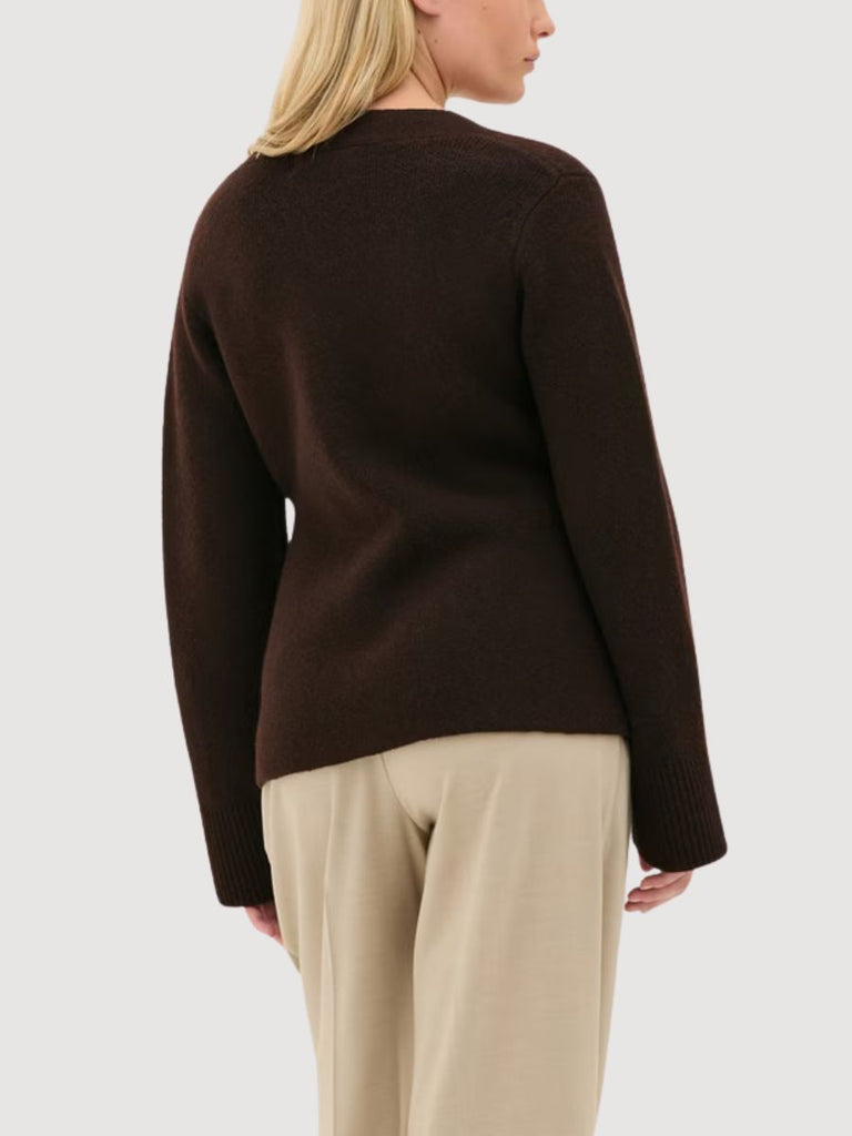 Cozy Cardigan Chocolate