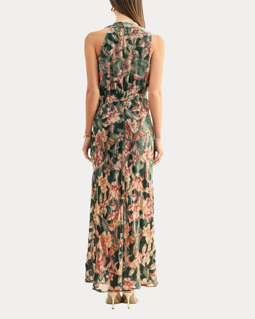 Veda Burnout Velvet Midi
