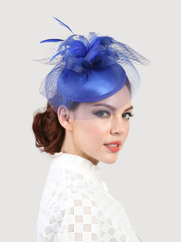 Anne Fascinator Royal Blue