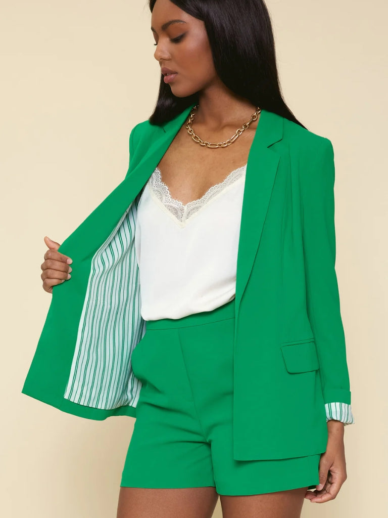 Welt Pocket Blazer Kelly Green