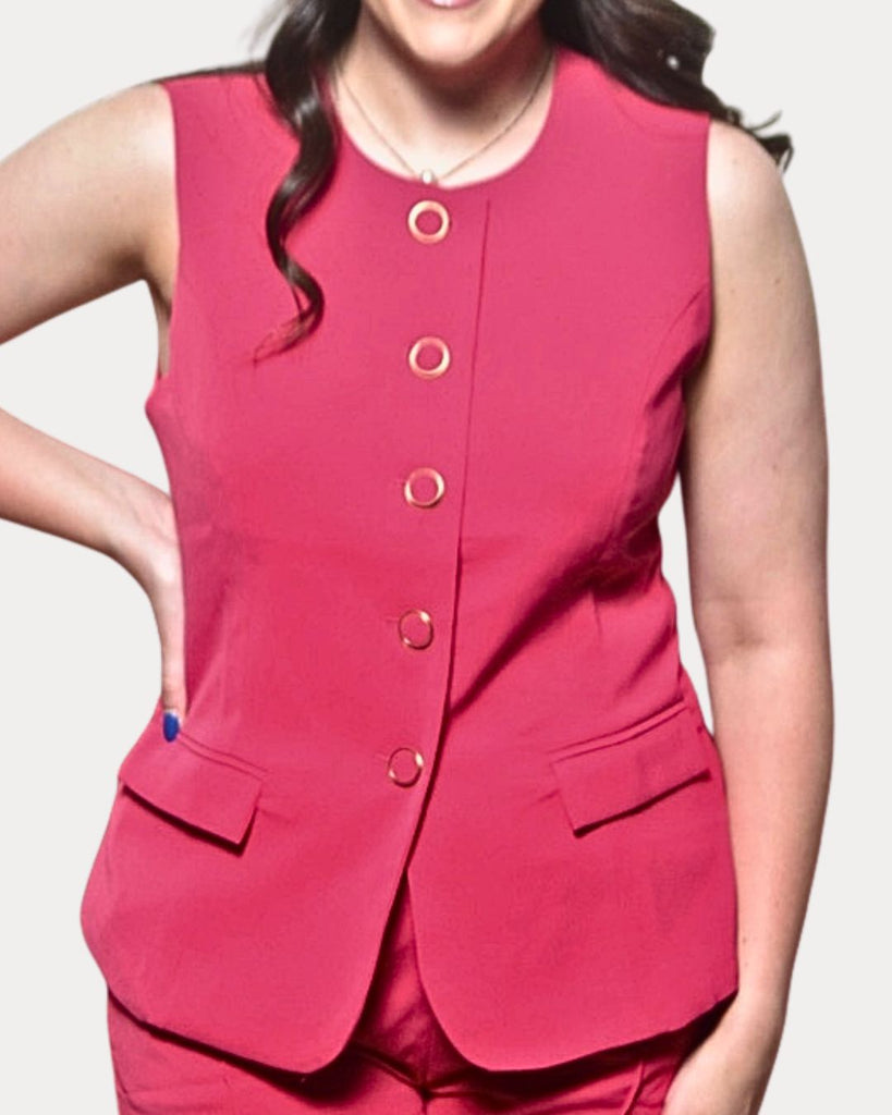 Chic Office Vest