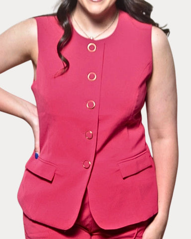 Chic Office Vest