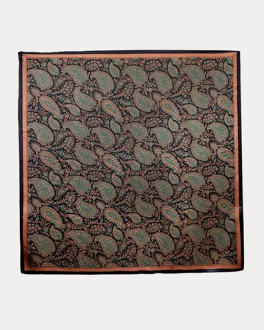 Vintage Scarf Black Multi