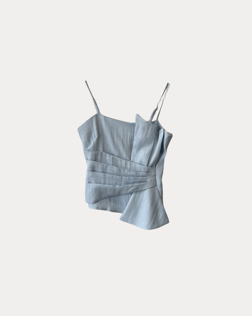 Chambray Chic Top