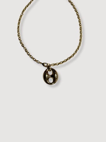 Golden Curve Necklace