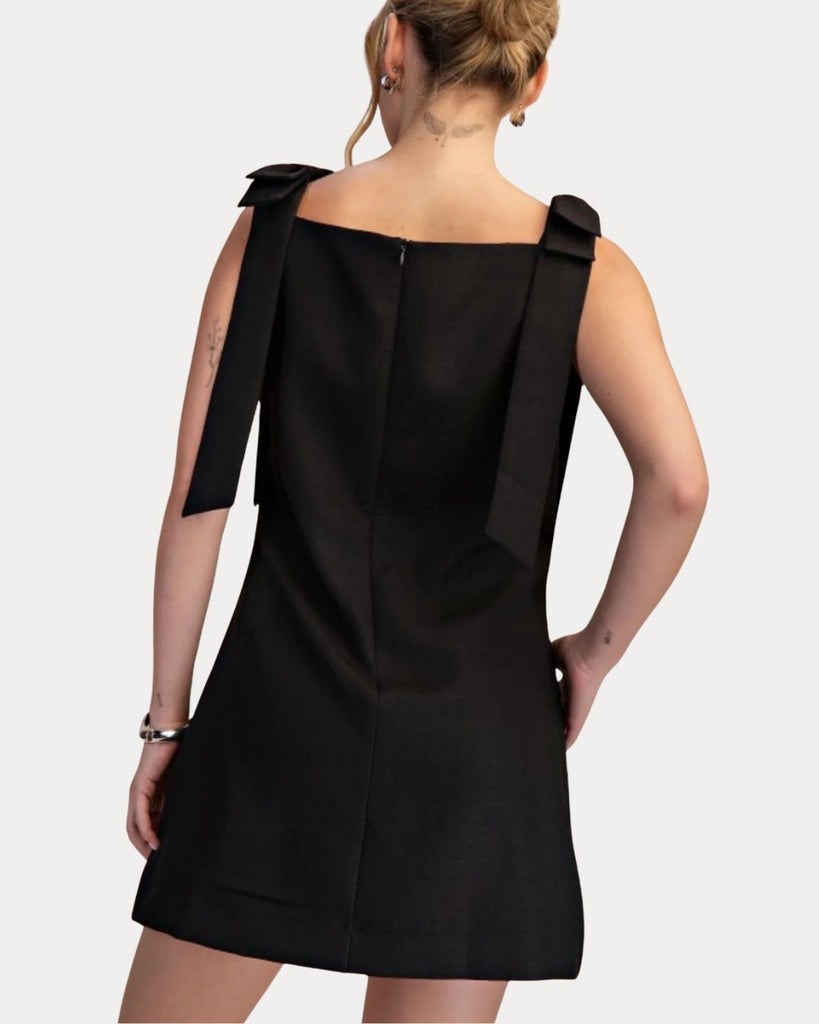 Bow Strap Mini Black