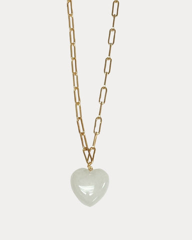 In Love Necklace White