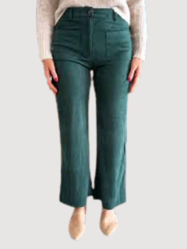Must Have Faux Suede Pant Green