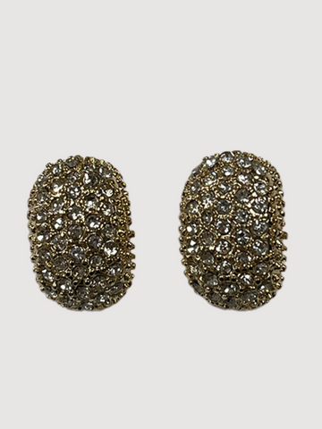 Pave Nugget Earrings