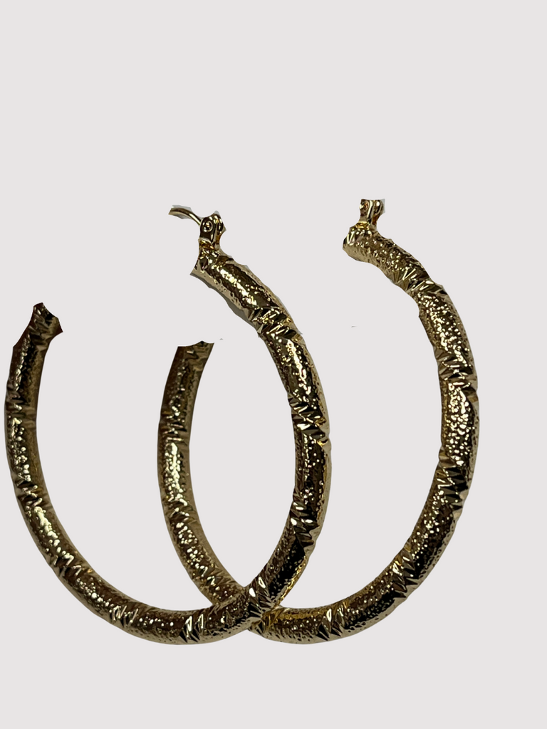 Gilded Hoops 1.5"