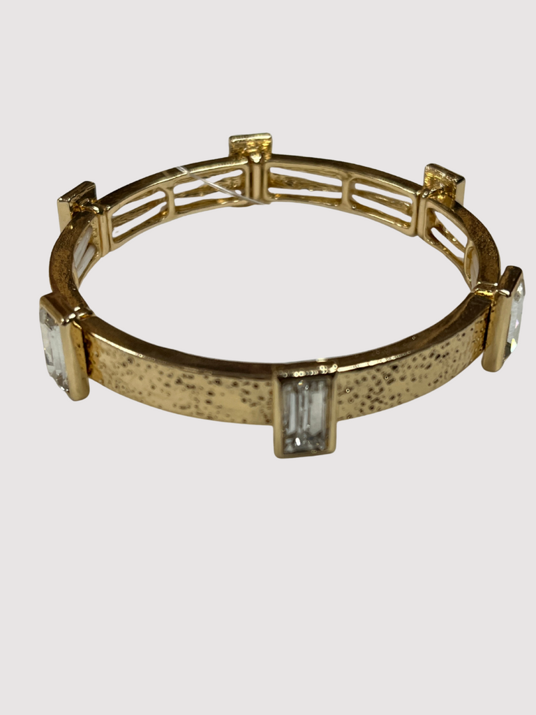 Baguette Crystal Stretch Clear