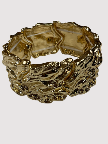 Hammered Stretch Bracelet