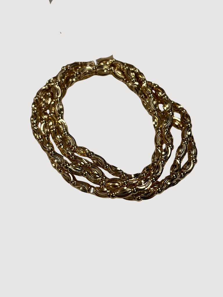 Oval Beaded Stretch Bracelet Set