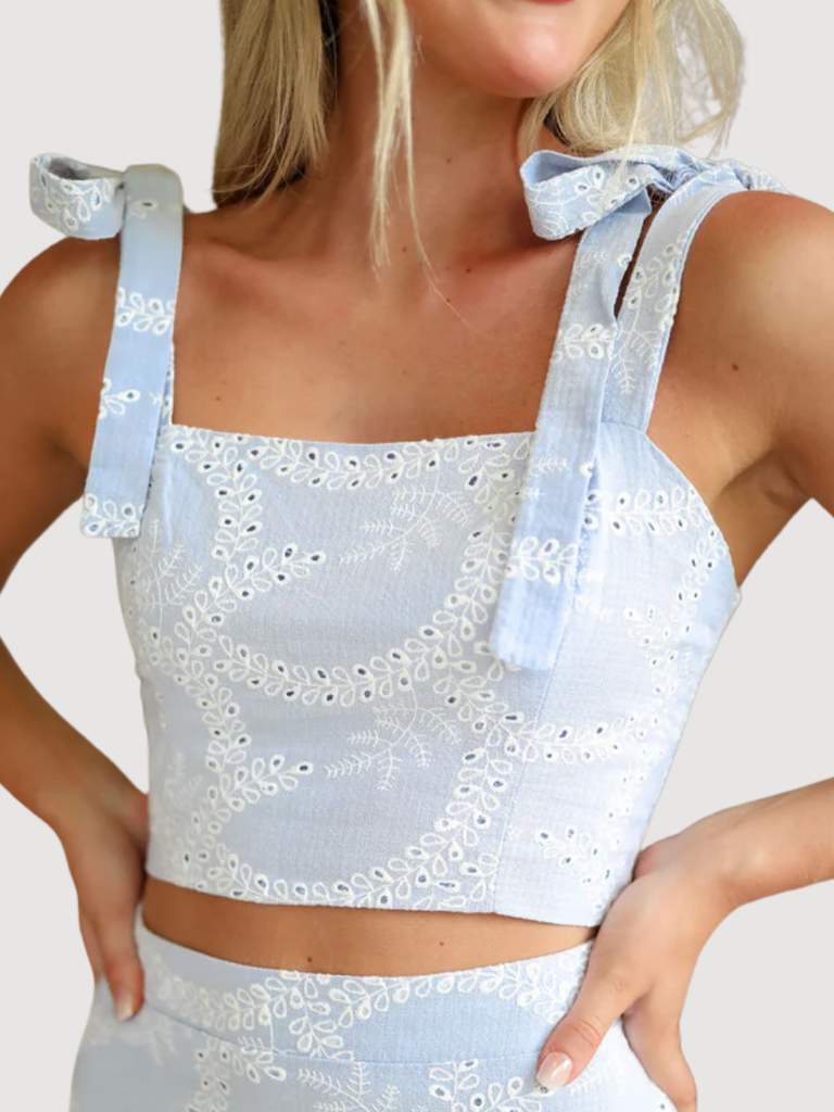 Sunny Poise Crop Top