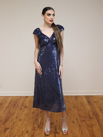 Konnie Sequin Midi Dress