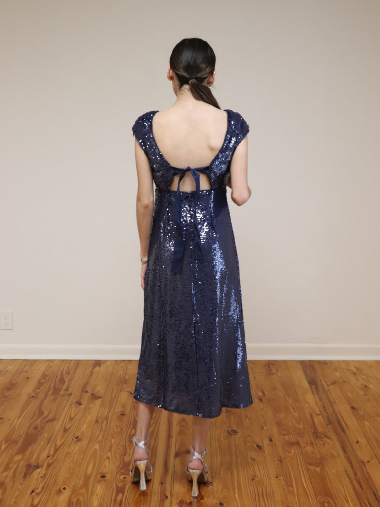 Konnie Sequin Midi Dress