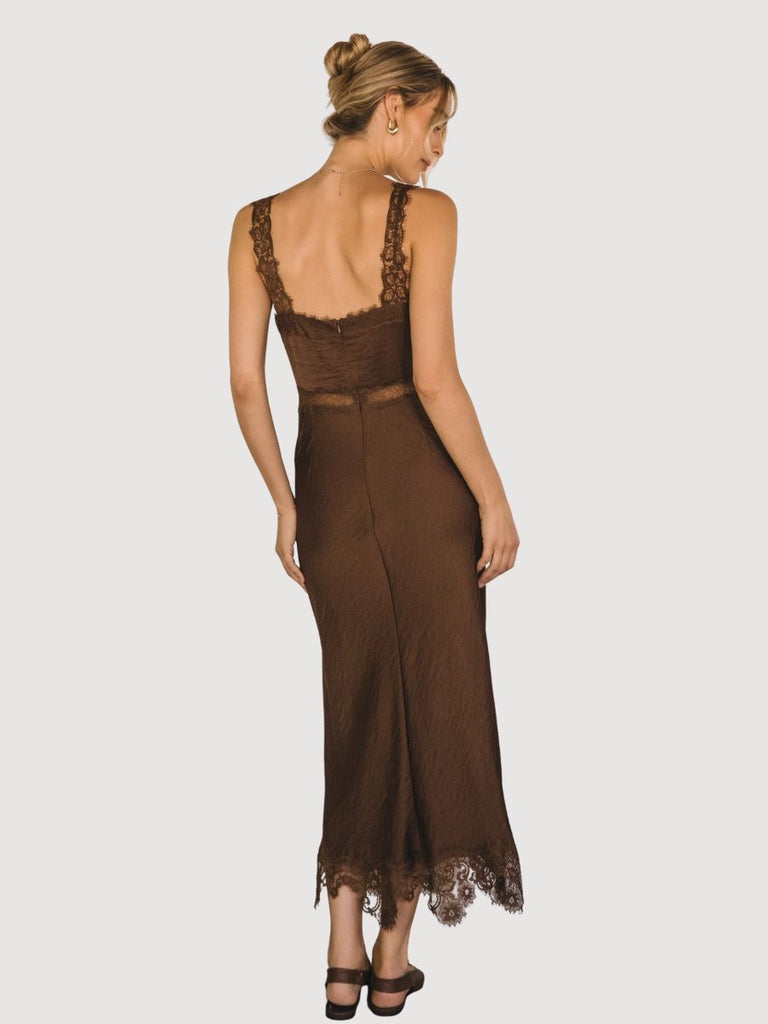 Luxe Lace Maxi Chocolate
