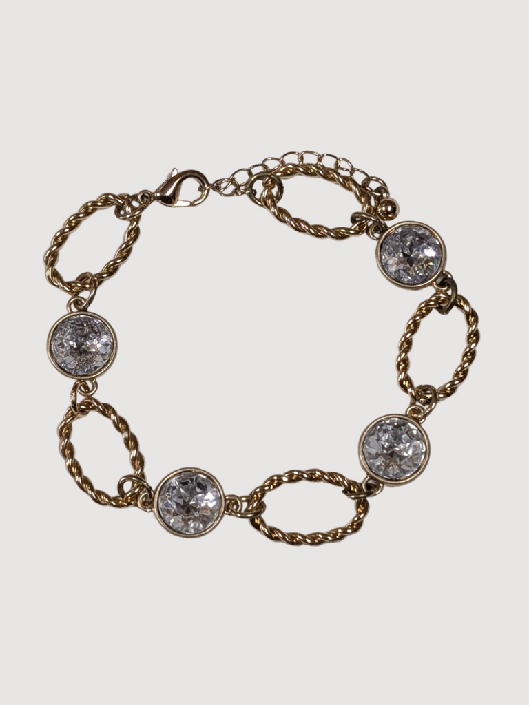 Ella Stone Bracelet Clear