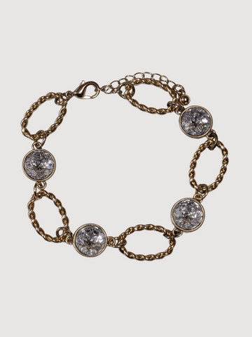 Ella Stone Bracelet Clear