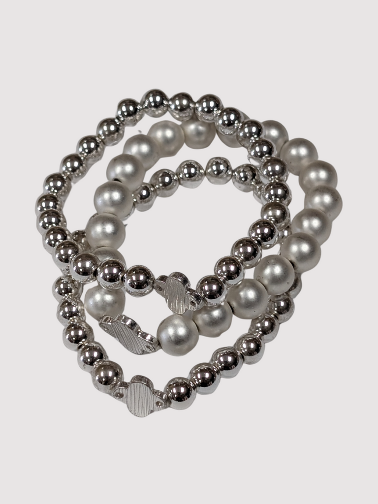 Lucky Clover Bracelet Silver