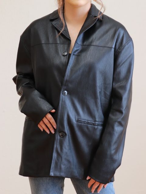 Camren Faux Leather Jacket