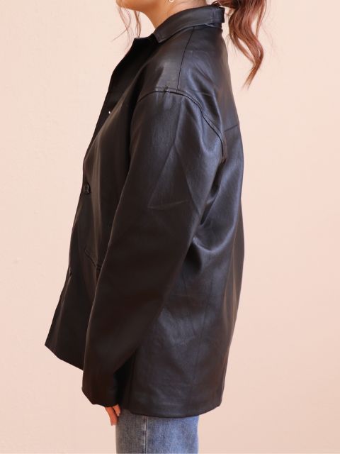 Camren Faux Leather Jacket