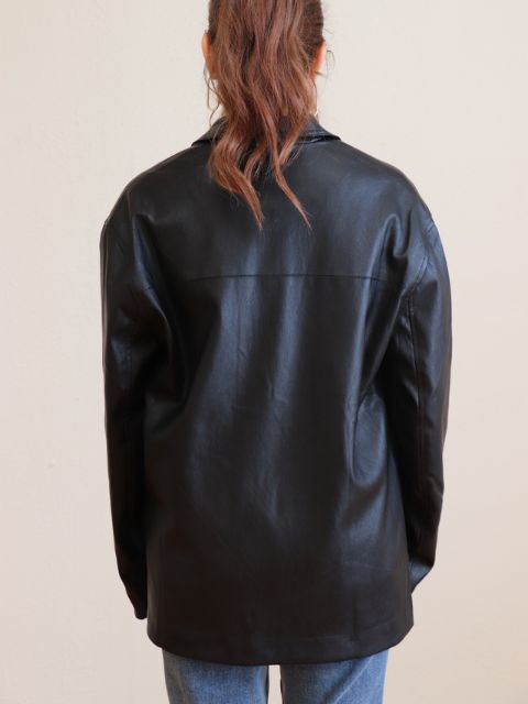 Camren Faux Leather Jacket