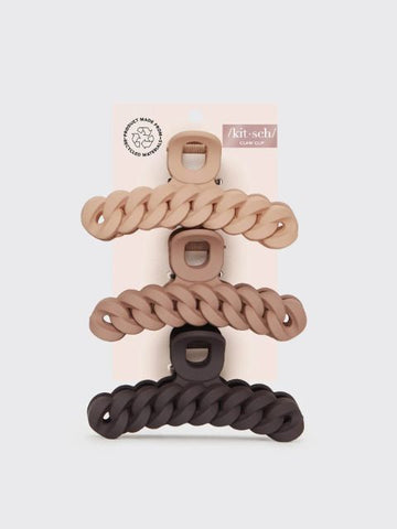Eco-Friendly Chain Claw Clip- Neutral