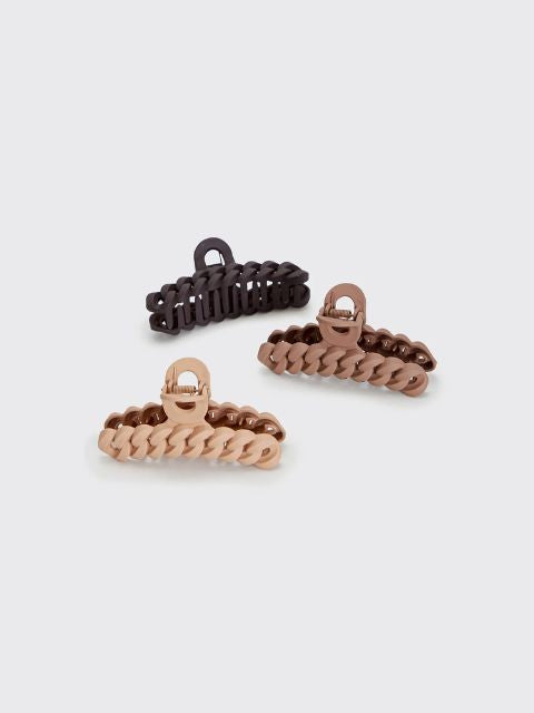 Eco-Friendly Chain Claw Clip- Neutral