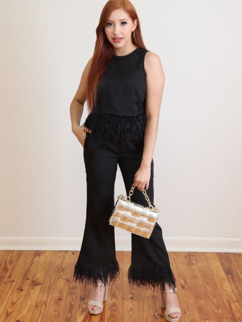 Shake Your Feathers Pants