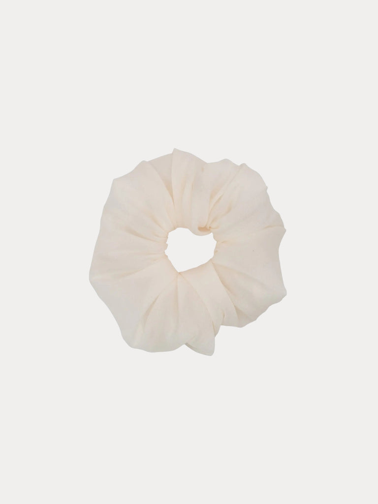 Dinner Scrunchie-Cream