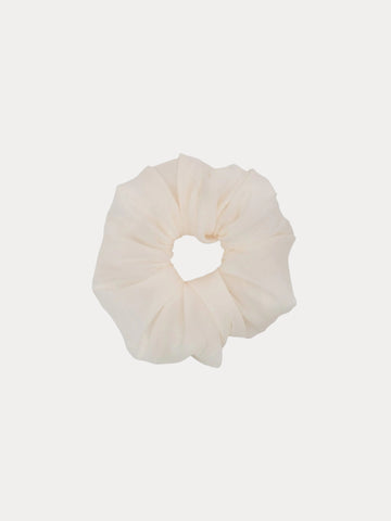 Dinner Scrunchie-Cream