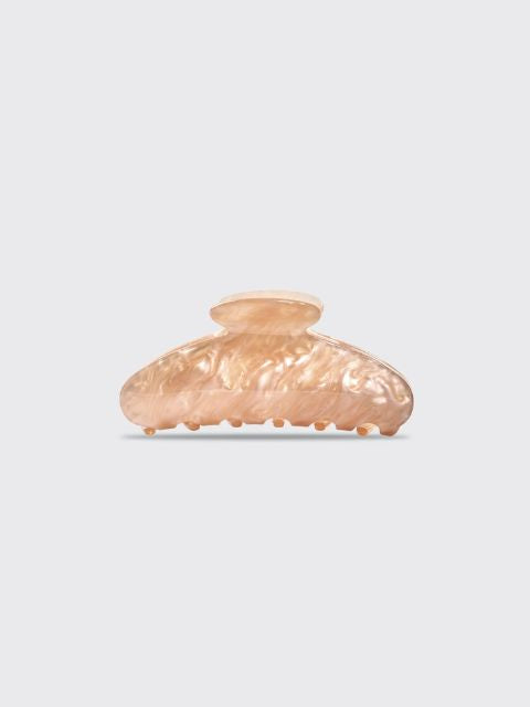 Eco-Friendly Marble Claw Clip- Blonde